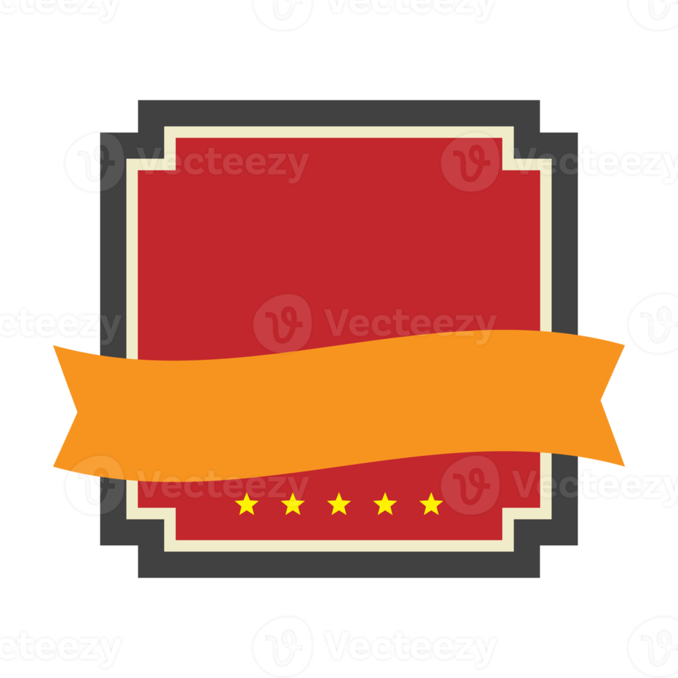 logo vettoriale vintage retrò per banner png