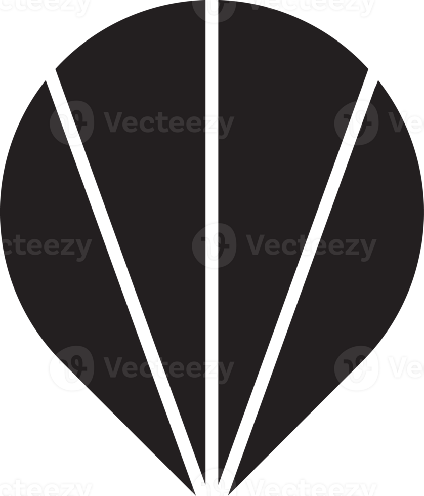 modern form isolerad på transparent bakgrund png