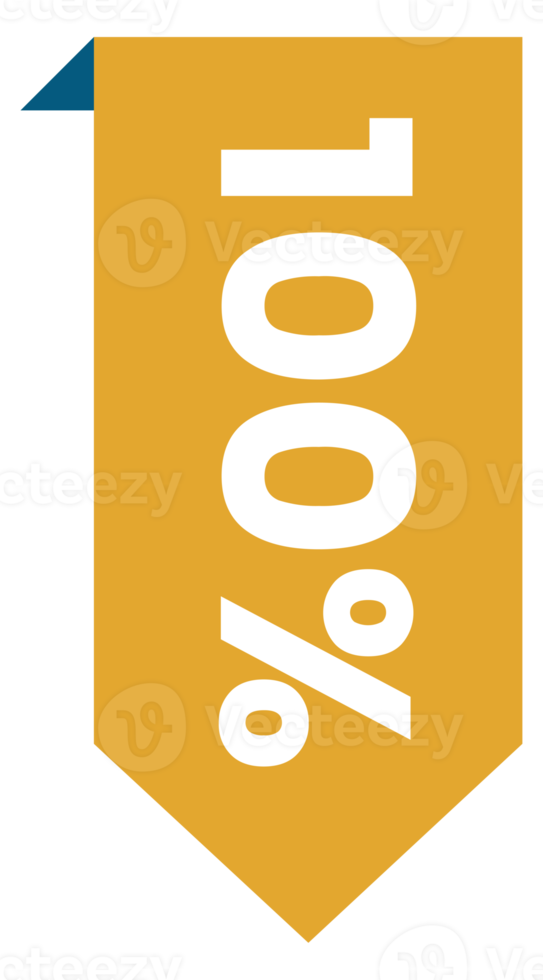 sale banner isolated on transparent background png