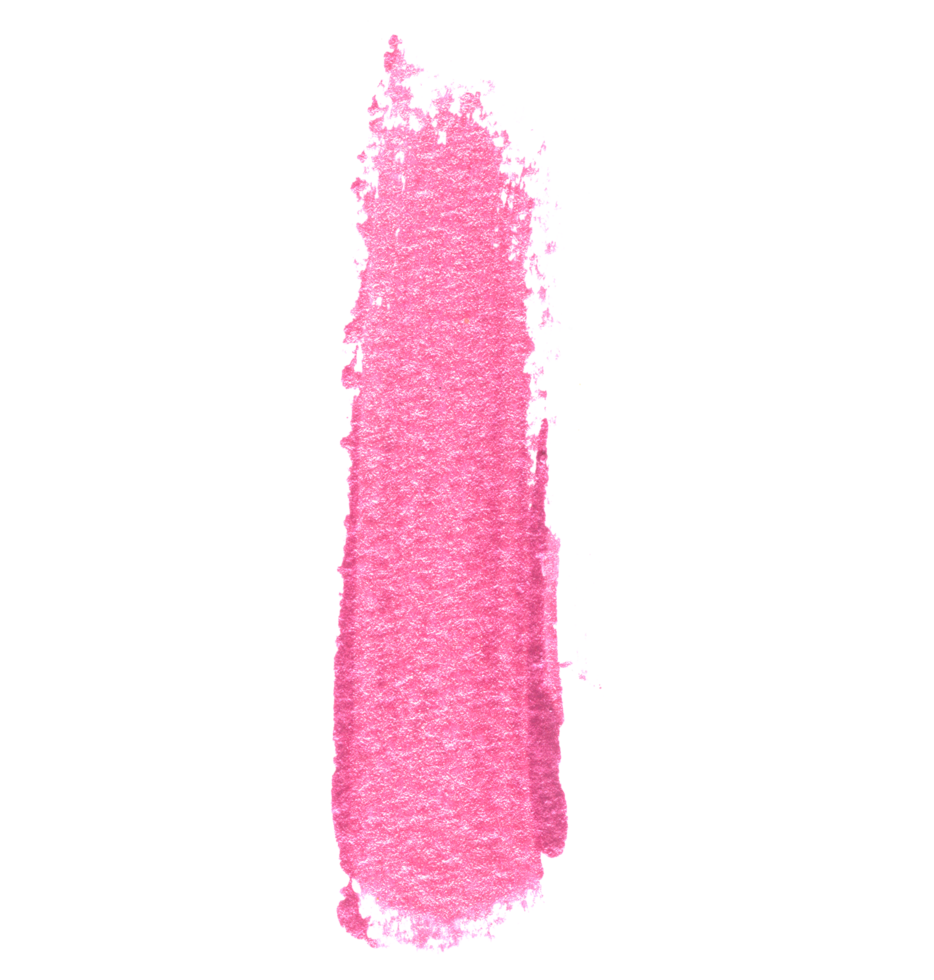 trazo de pincel de acuarela rosa png