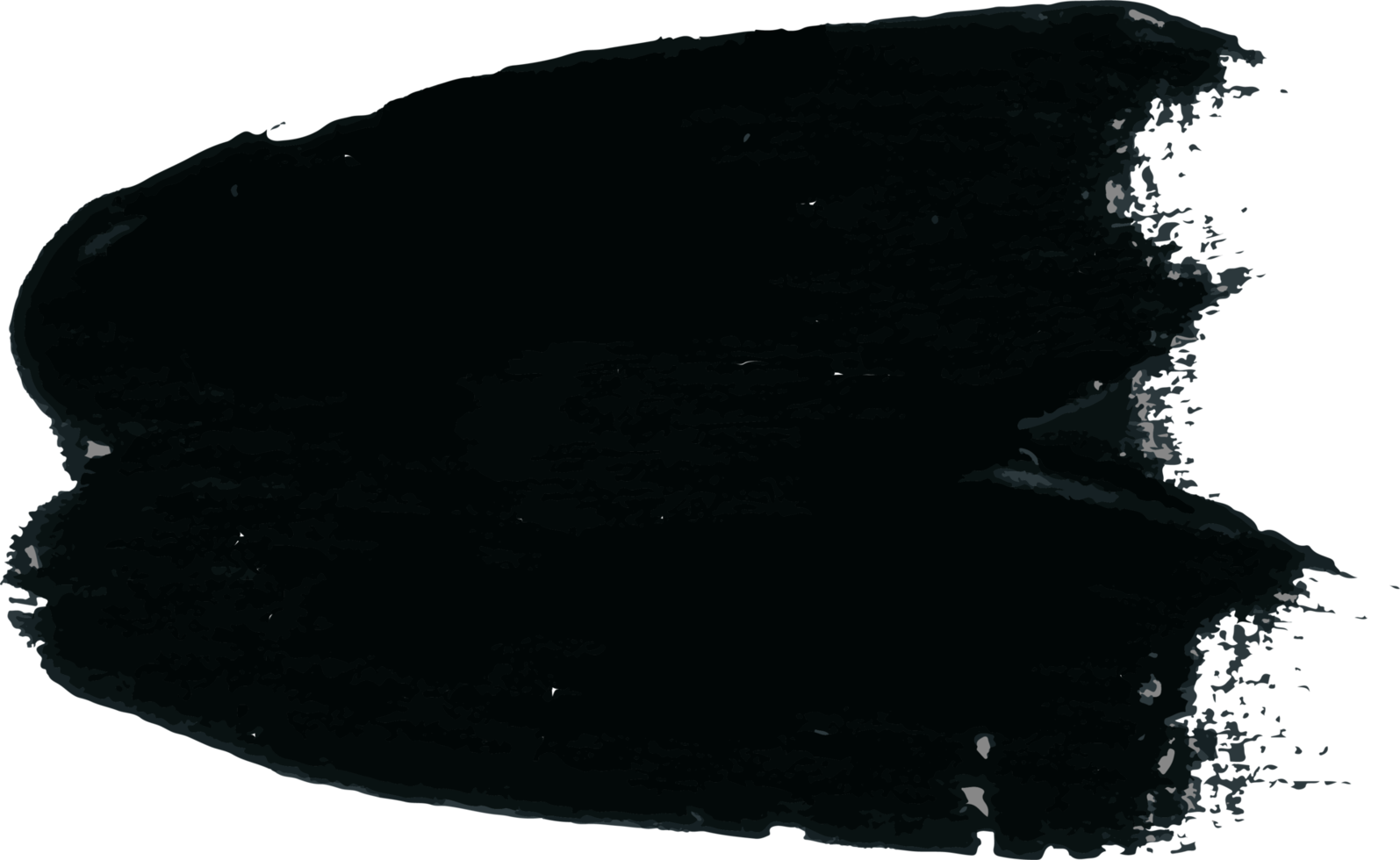 Black brush stroke png