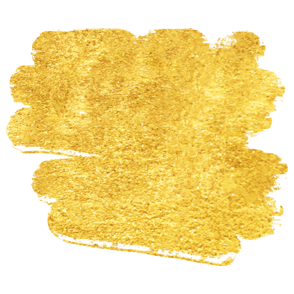 texture pennello glitter oro png