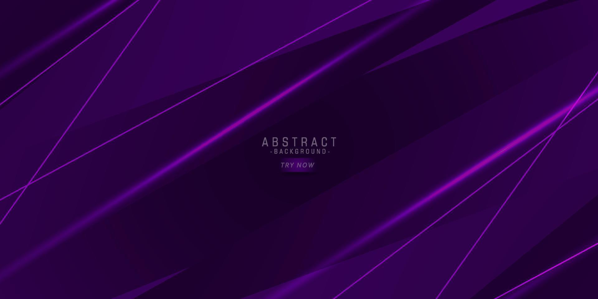 abstract purple background with shadows and simple lines. looks 3d with additional light. suitable for posters, brochures, e-sports and others. eps10 vector