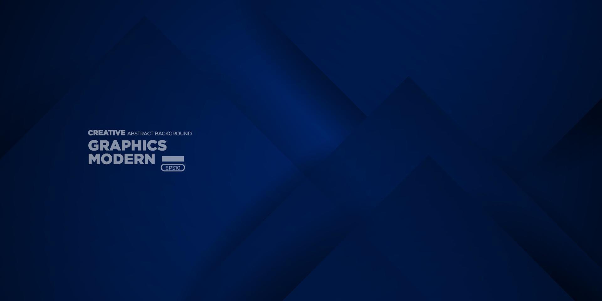 Modern geometry abstract background with dark blue background design. Vector Eps10