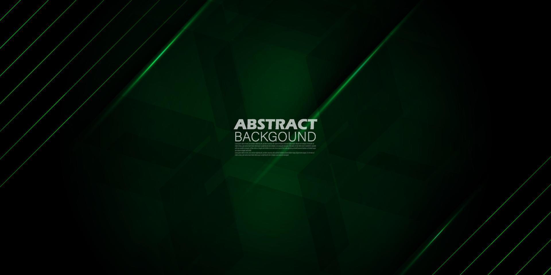 abstract green background with shadows and simple lines. looks 3d with additional light. suitable for posters, brochures, e sports and others. eps10 vector