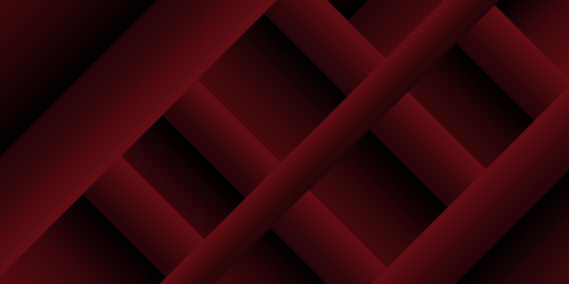 el rojo y el negro abstractos son un patrón de luz con el degradado con sombra y brillo de luz fondo diagonal de tecnología suave negro oscuro elegante limpio moderno.eps10 vector