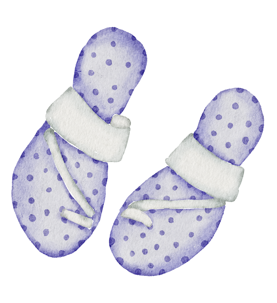 sommerschuh aquarell png