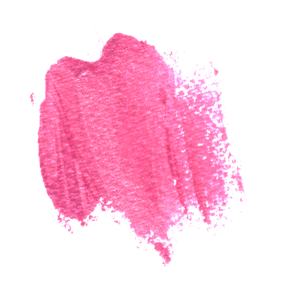 Pink watercolor brush stroke png