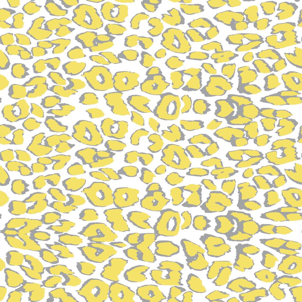Leopard background. Seamless pattern. Animal print. vector