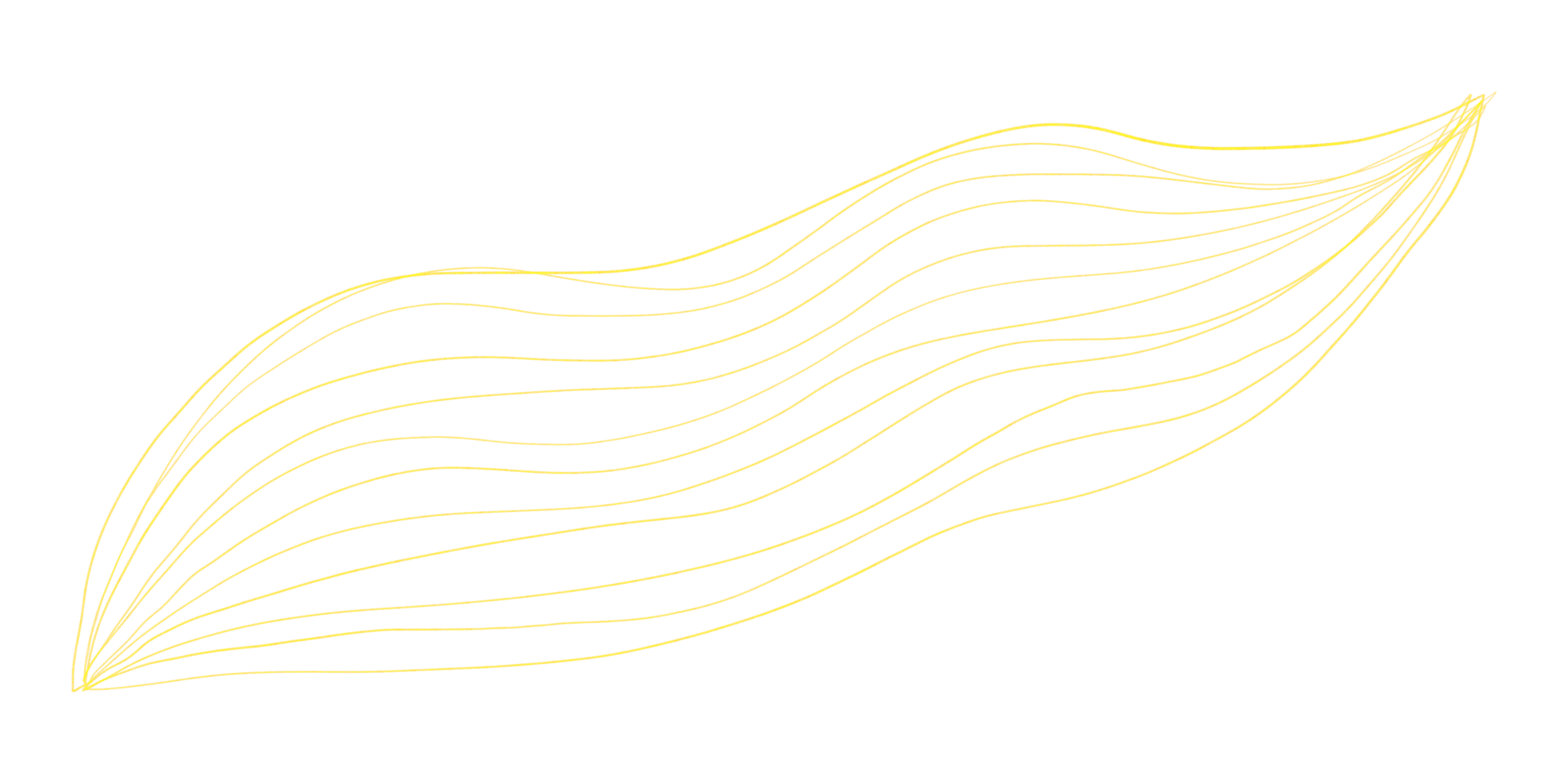 Gold abstract line art png