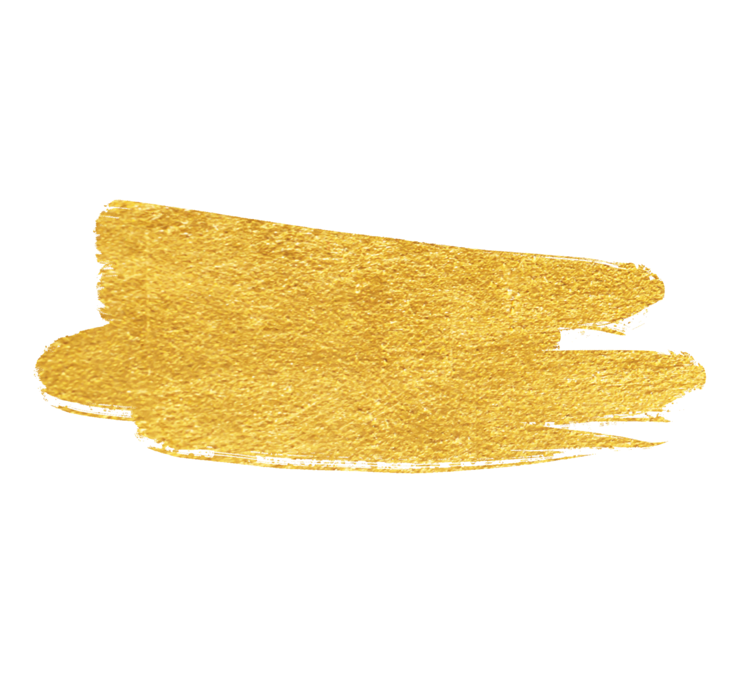 Gold gliter brush texture png