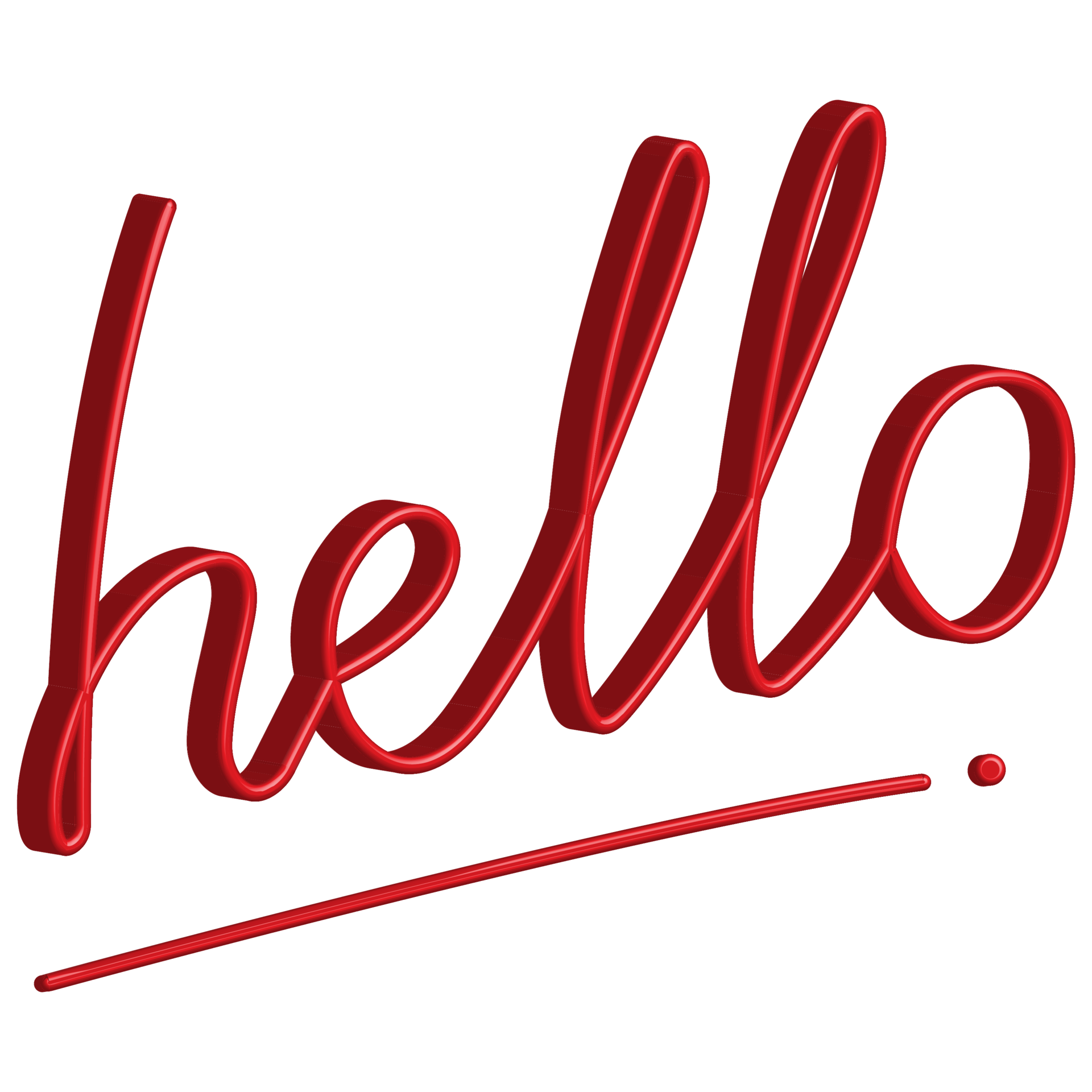 3D Word Hello over black background. 10829951 PNG