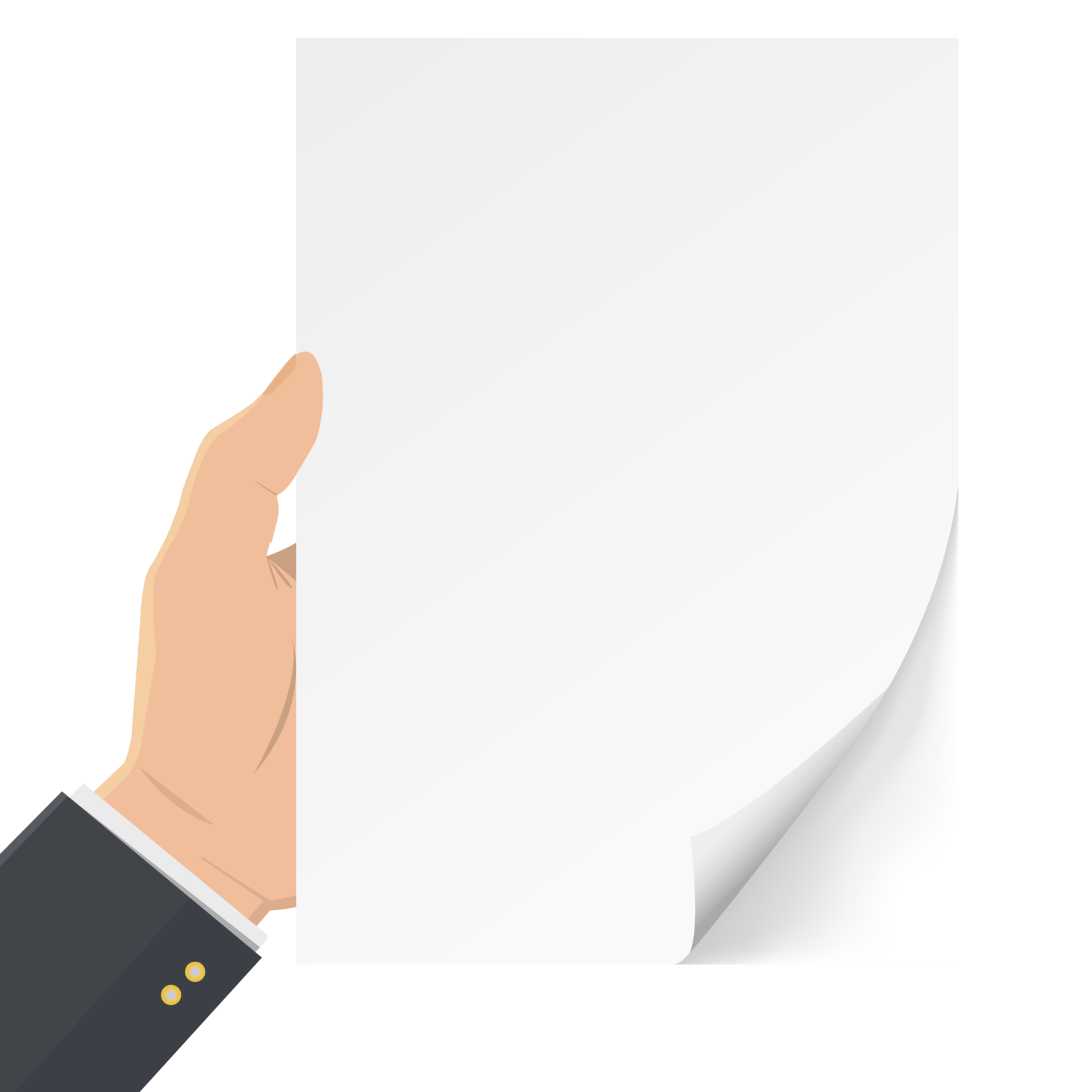 Blank Sheet Of White Paper