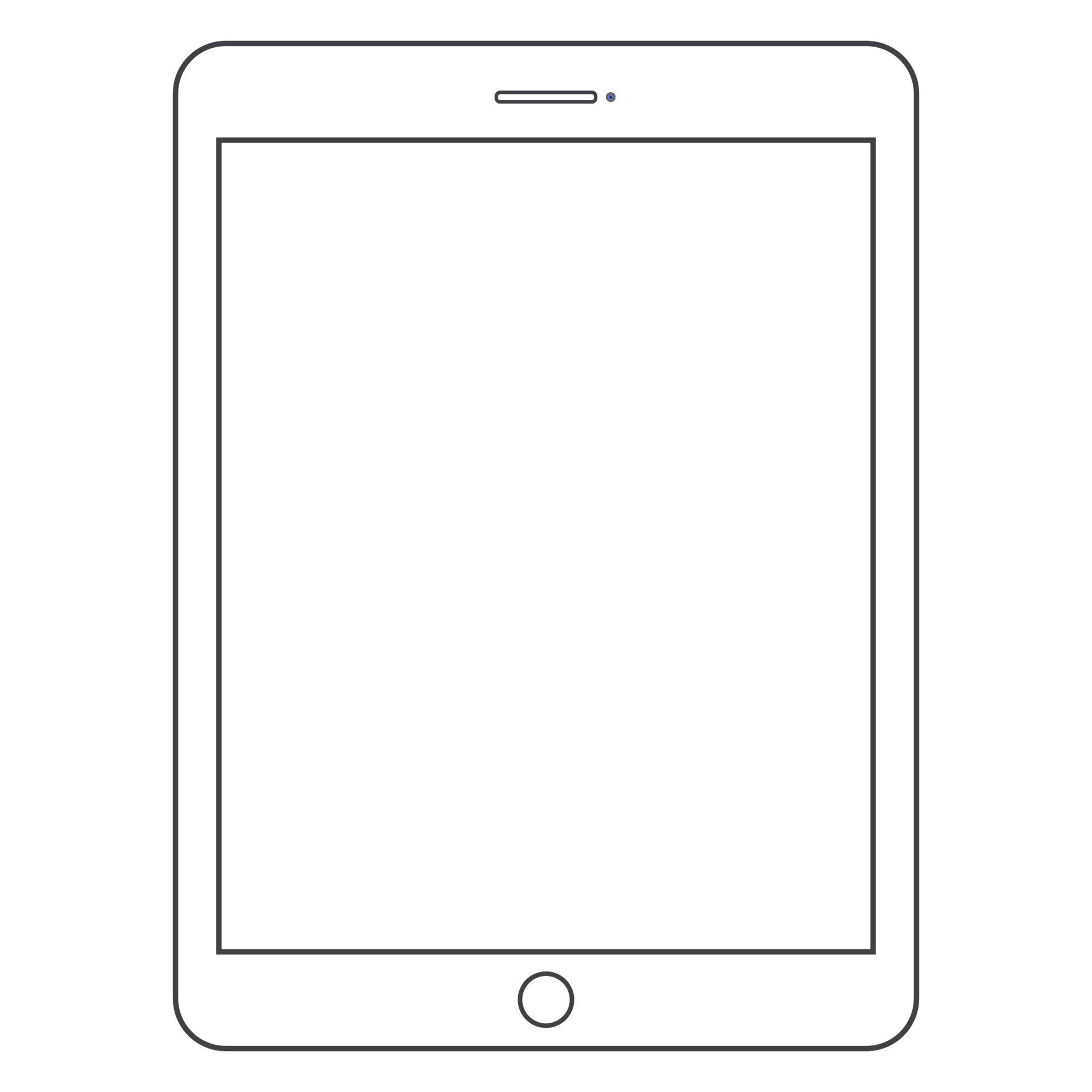 Outline drawing tablet Elegant thin line style design 10829982 PNG Outline drawing tablet Elegant thin line style design 10829982 PNG