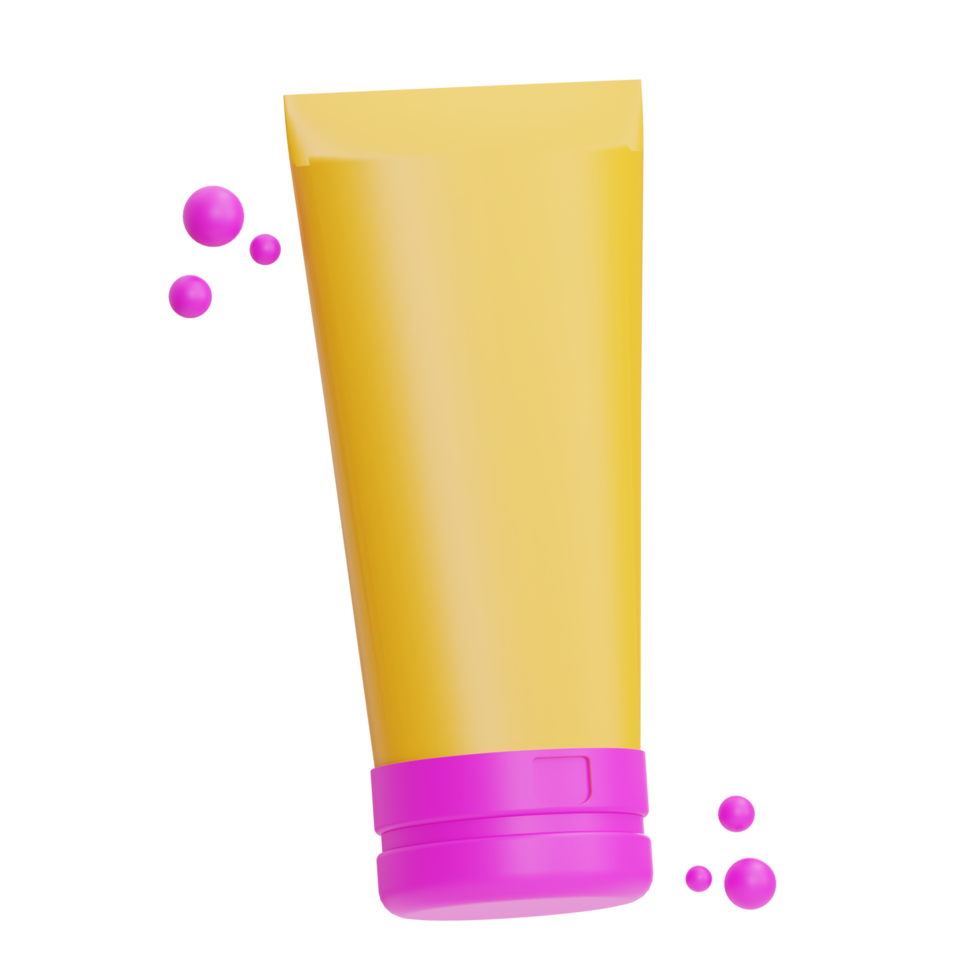 sunscreen illustration 3d png