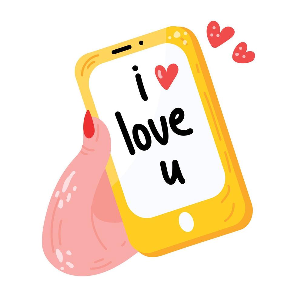 Download flat sticker icon of heart and love sticker 10830070 ...