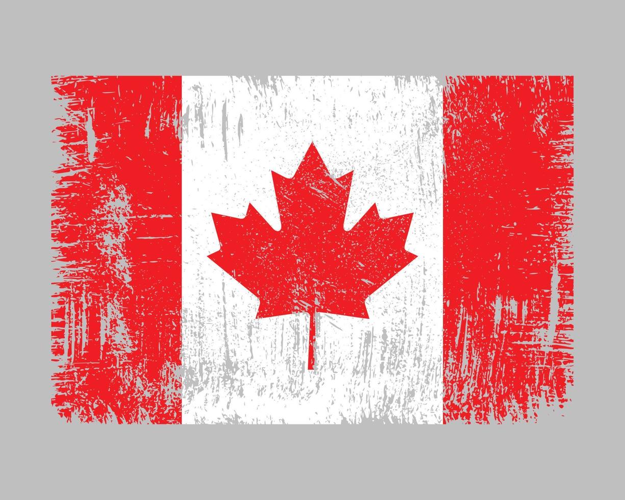 vector de bandera de canadá