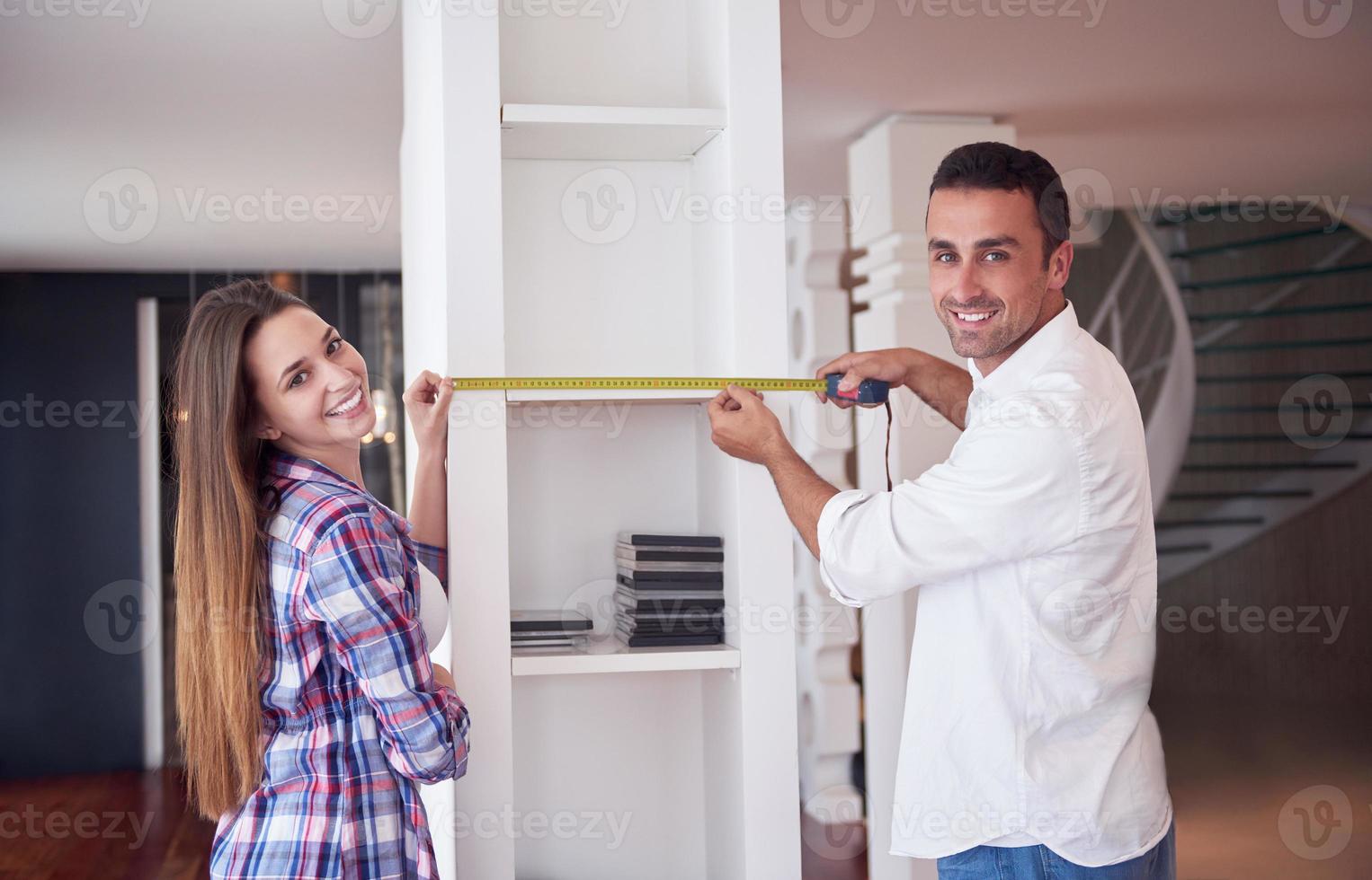 couple home renovation photo