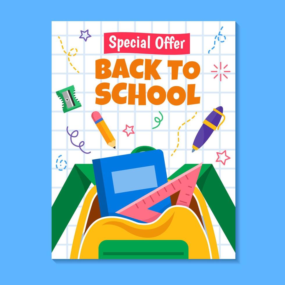 Ready To Back To School vector