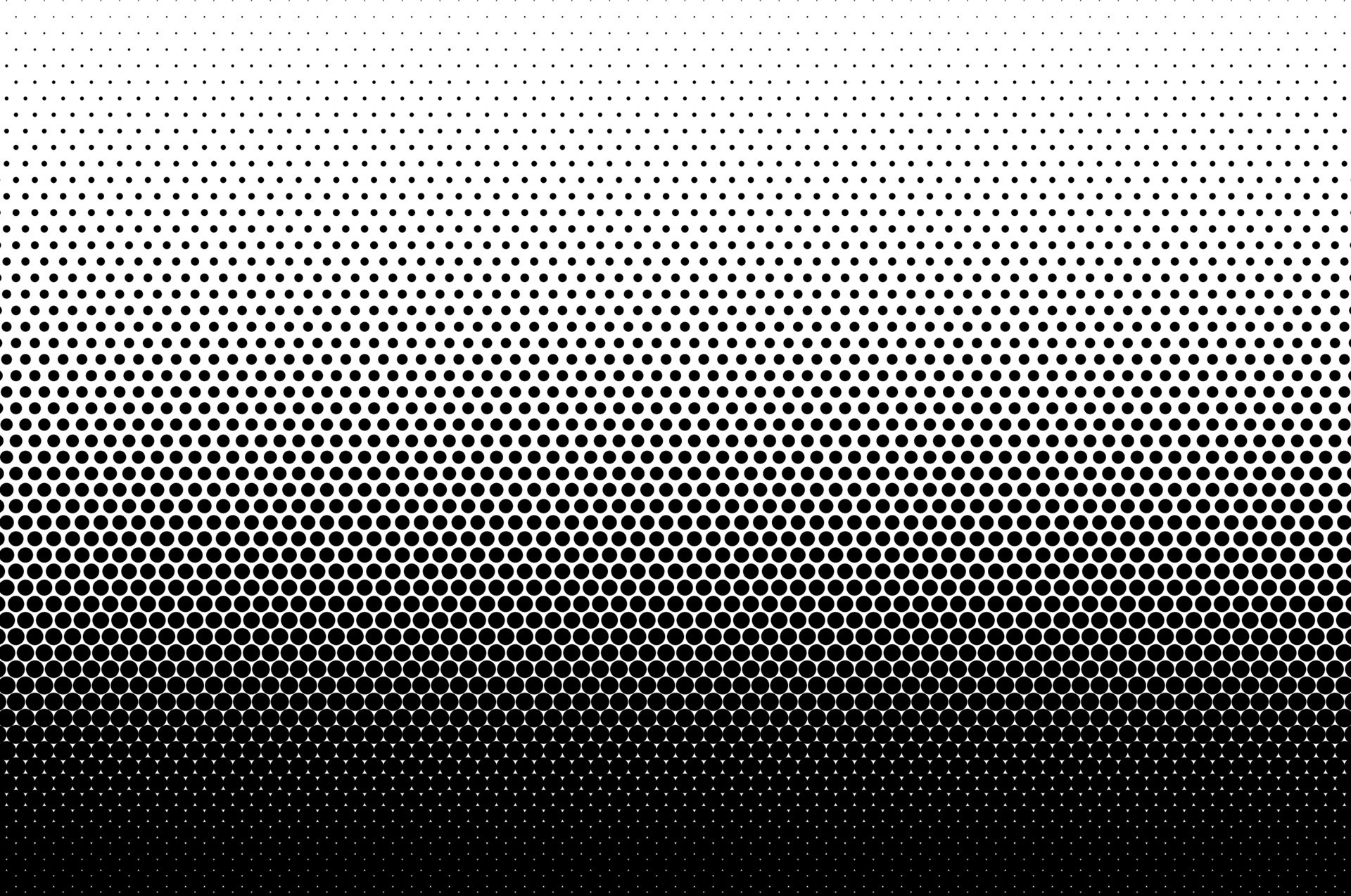 Vertical halftone gradient, vector dots background template. 10831901