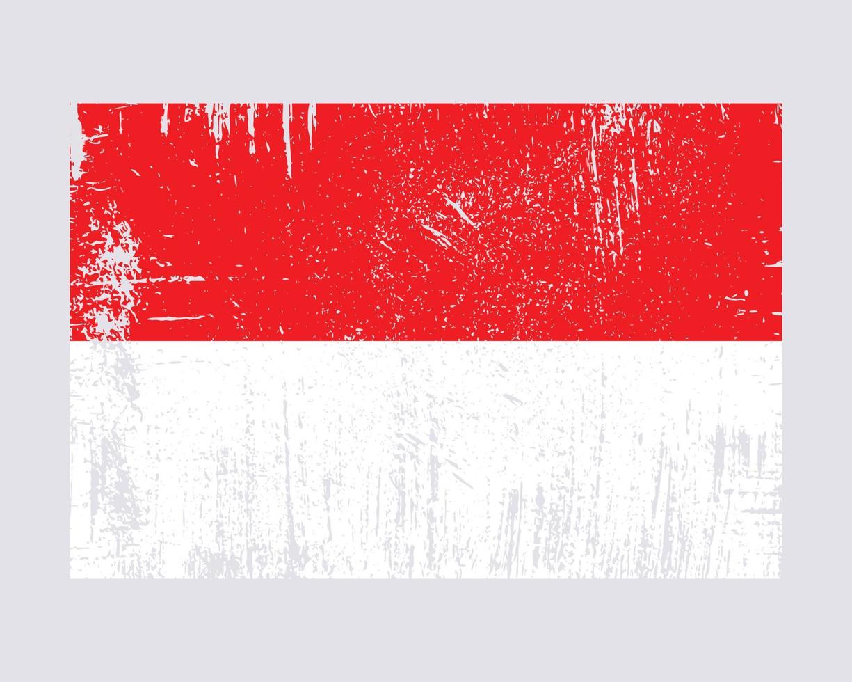 vector de bandera de indonesia