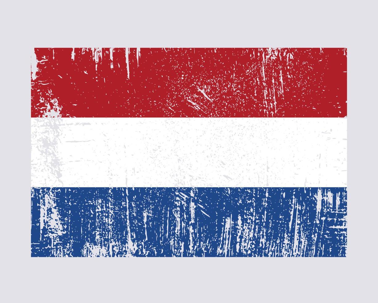 Netherlands flag vector