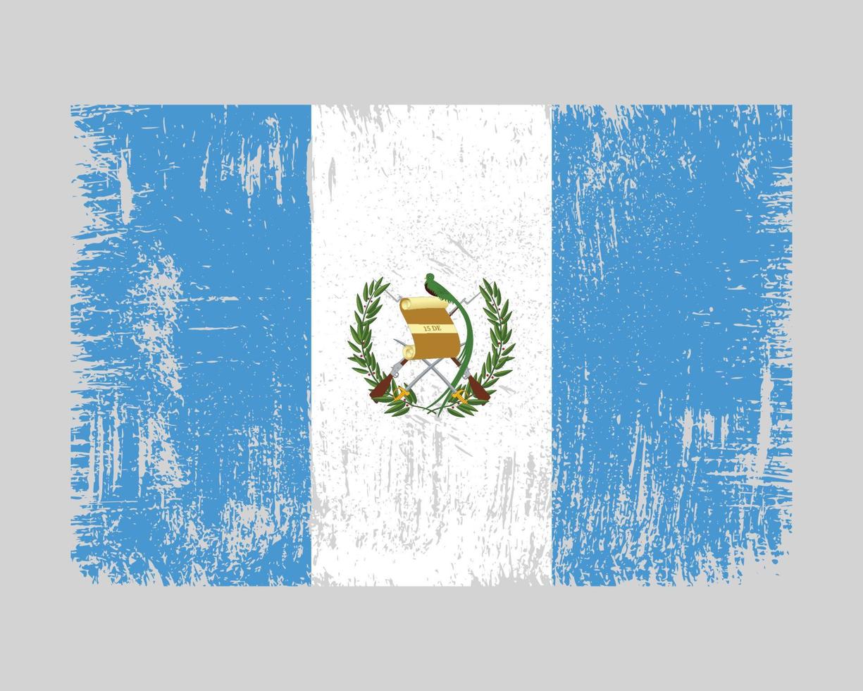 vector de bandera de guatemala