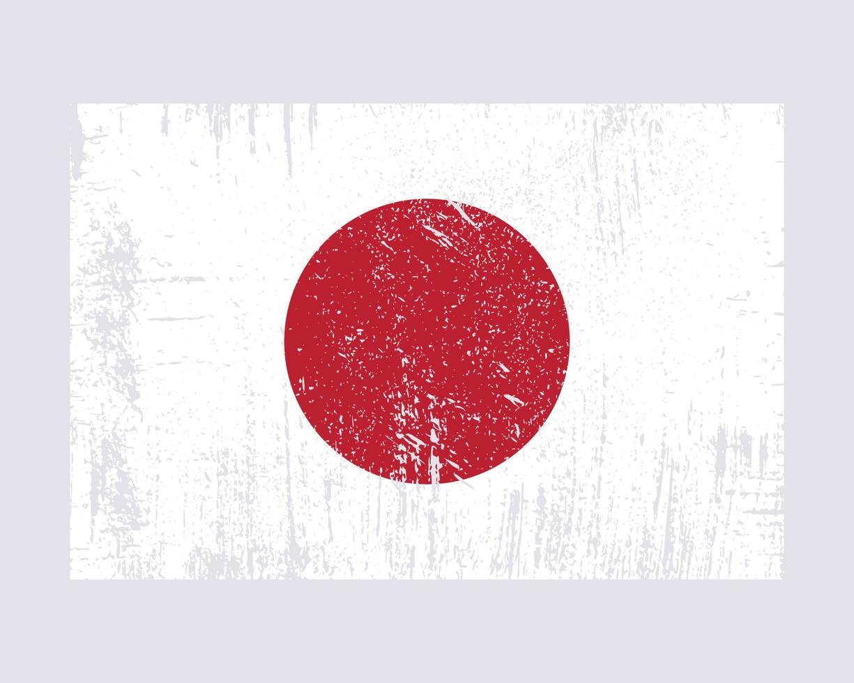 vector de bandera de japón