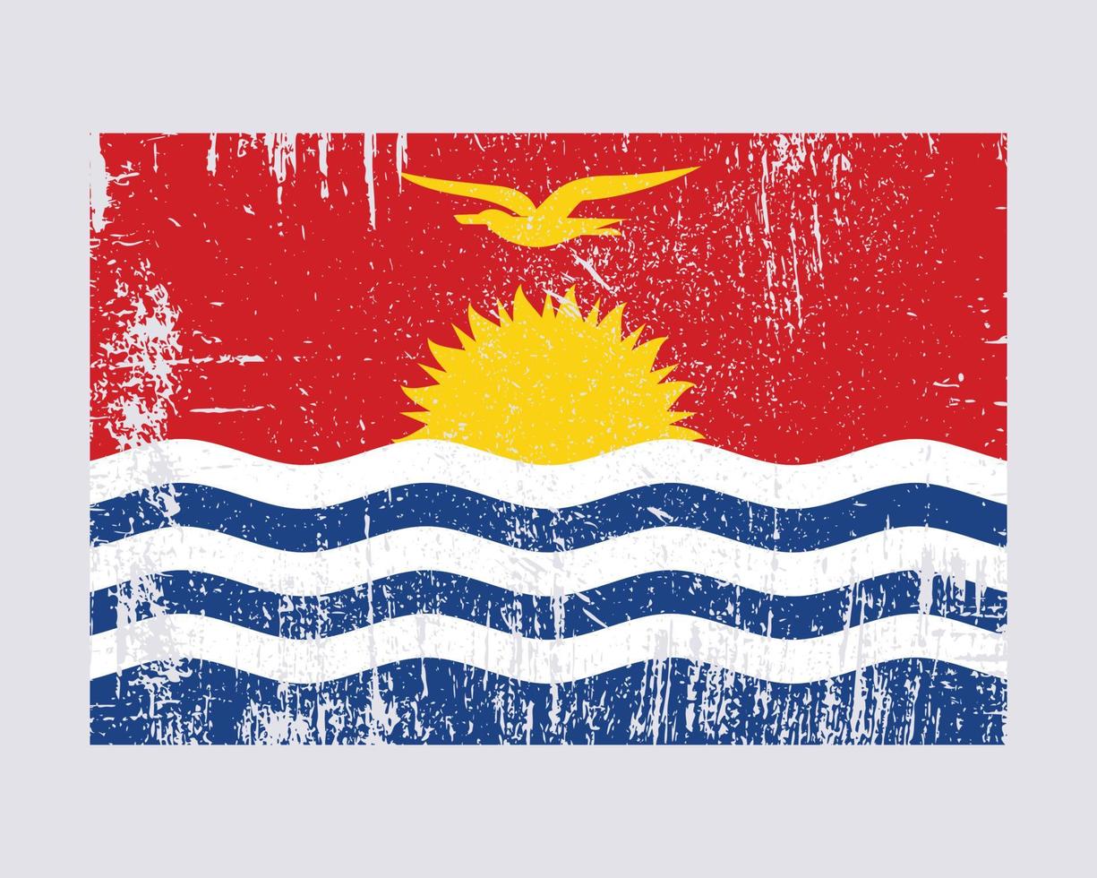 Kiribati flag vector