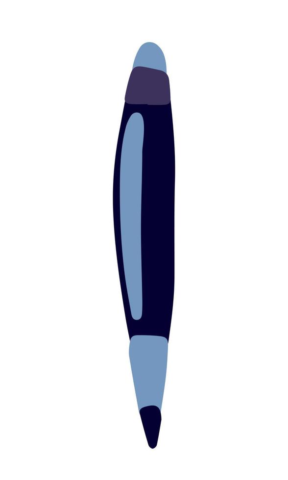 Vector ink pen hand drawn illustration