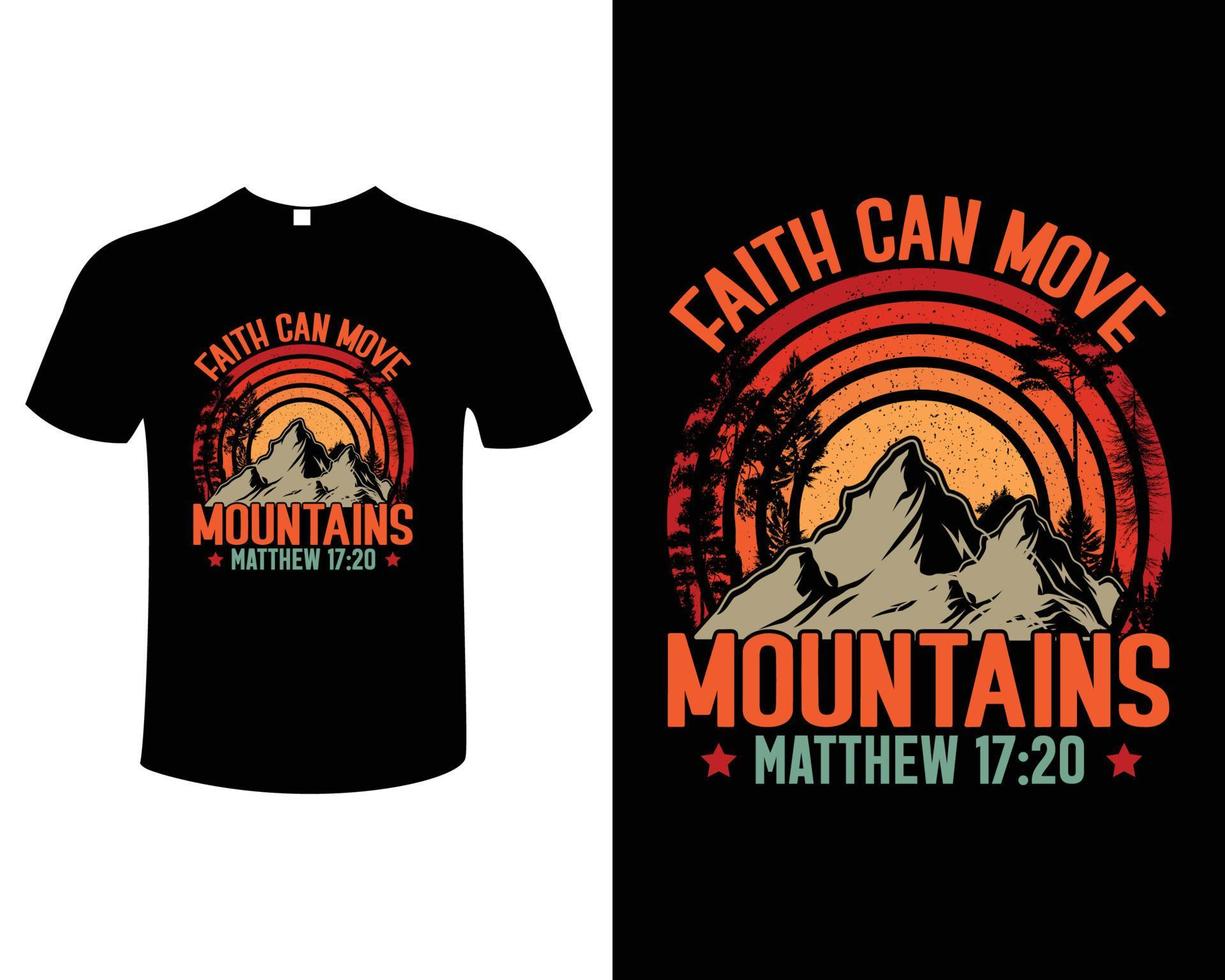 Mountain Bicycle T-Shirt Design Vector Template, Cyclist T-Shirt Design For Adventure lovers