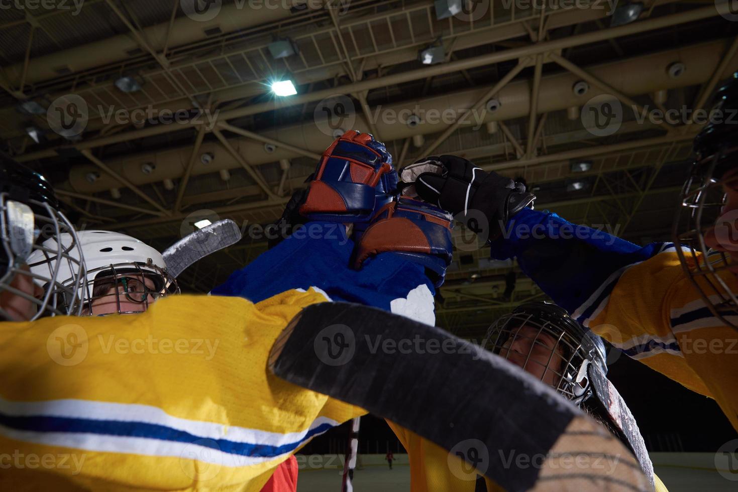 teen girls ice hockey sport players photo