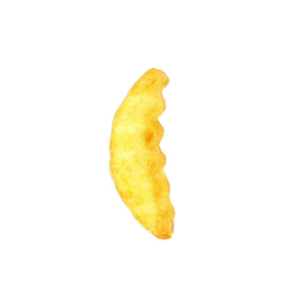 en lugg av franska frites isolerat på transparent bakgrund png fil