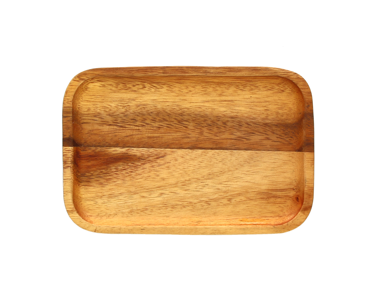 top view wood plate on transparent background png file