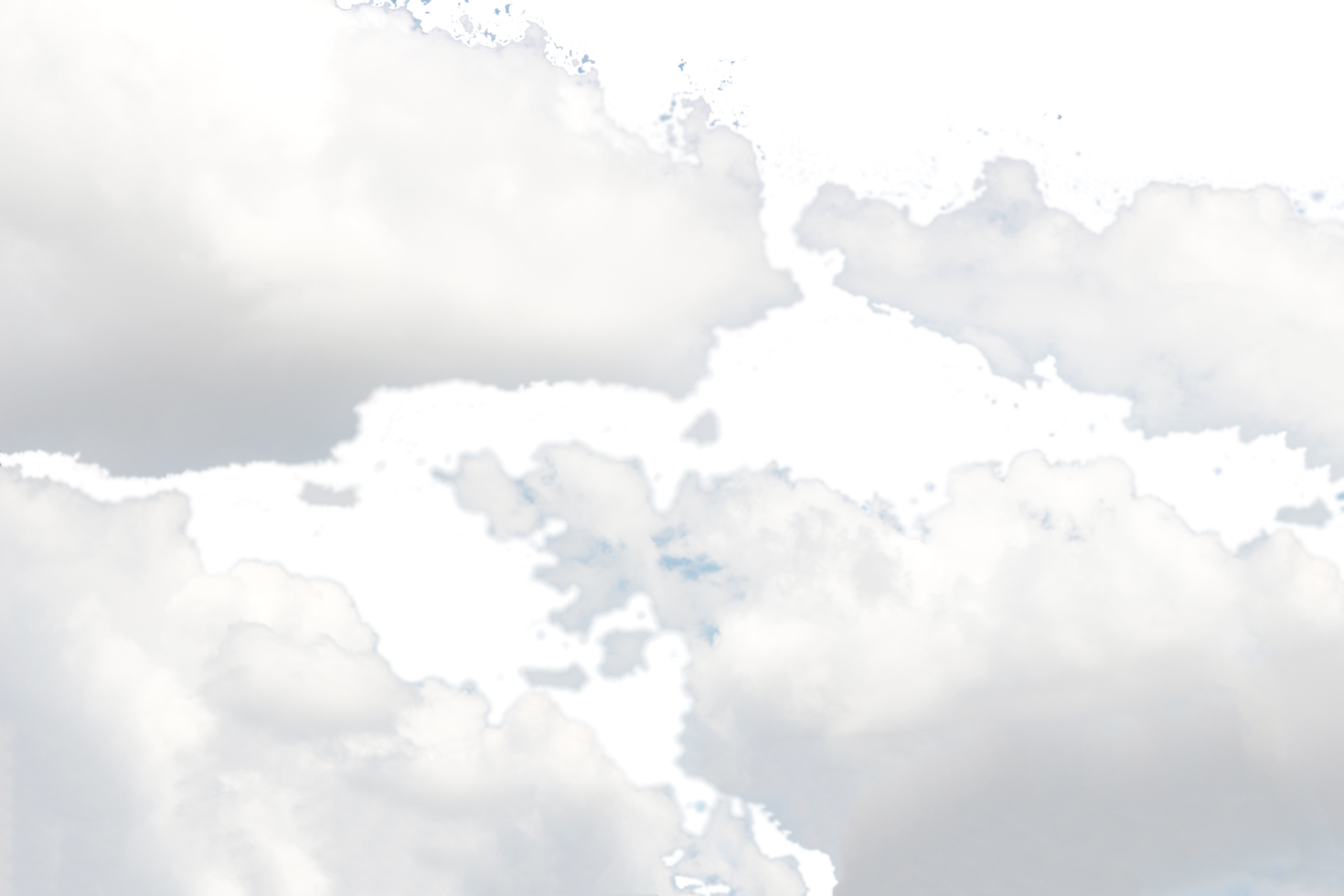 nuages dans le ciel sur fond transparent fichier png