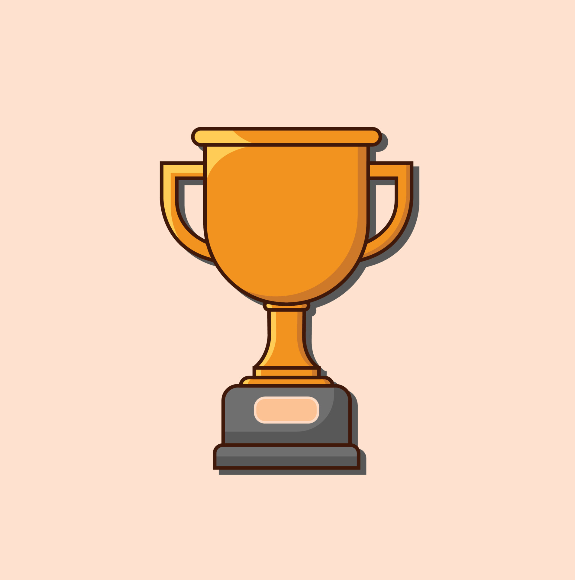 isolated object golden trophy cartoon eps 10 10833264 Vector Art at Vecteezy isolated object golden trophy cartoon eps 10 10833264 Vector Art at Vecteezy