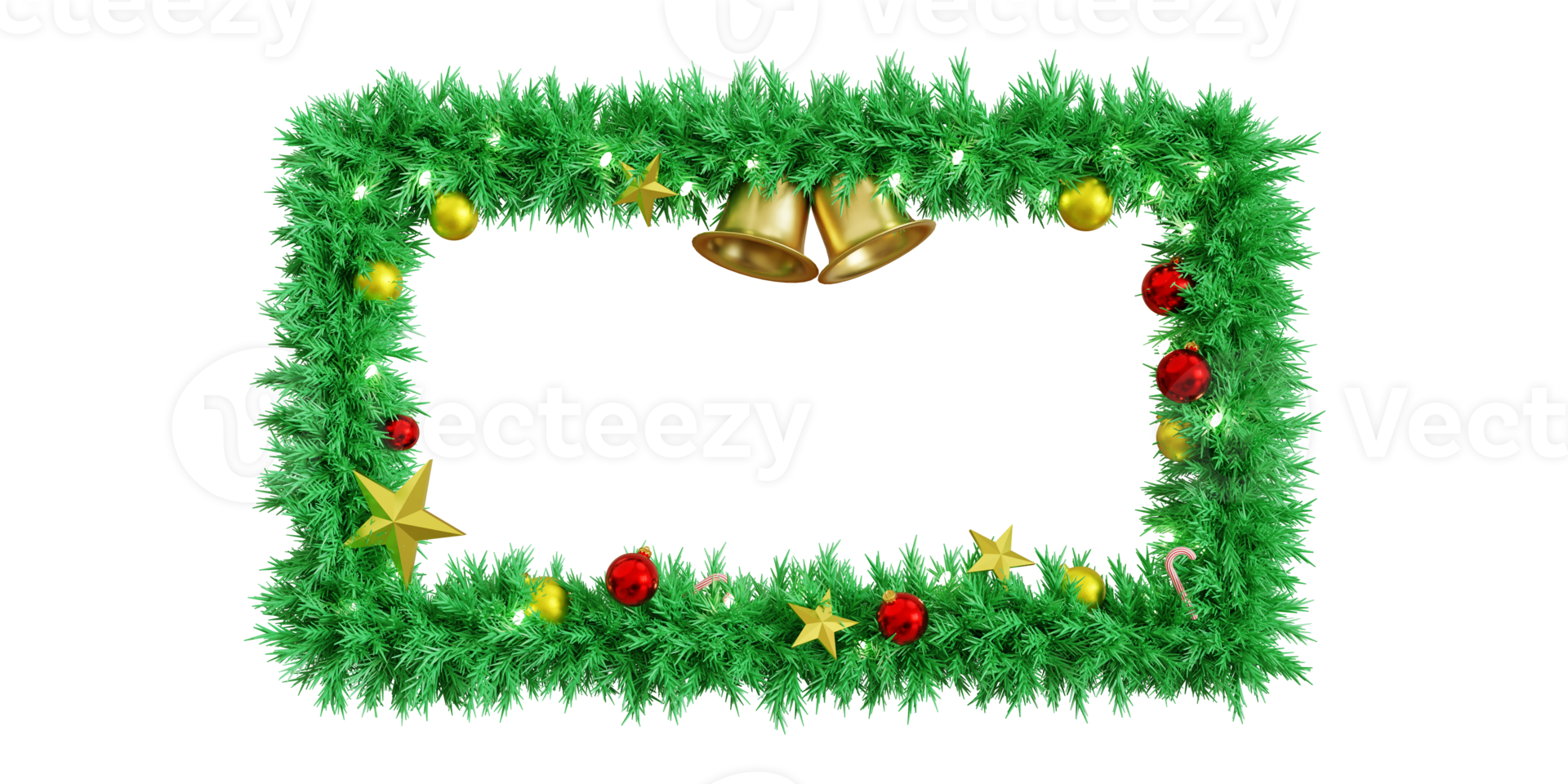 frame Christmas for illustration png