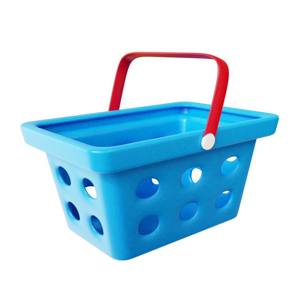 carrito de compras 3d png