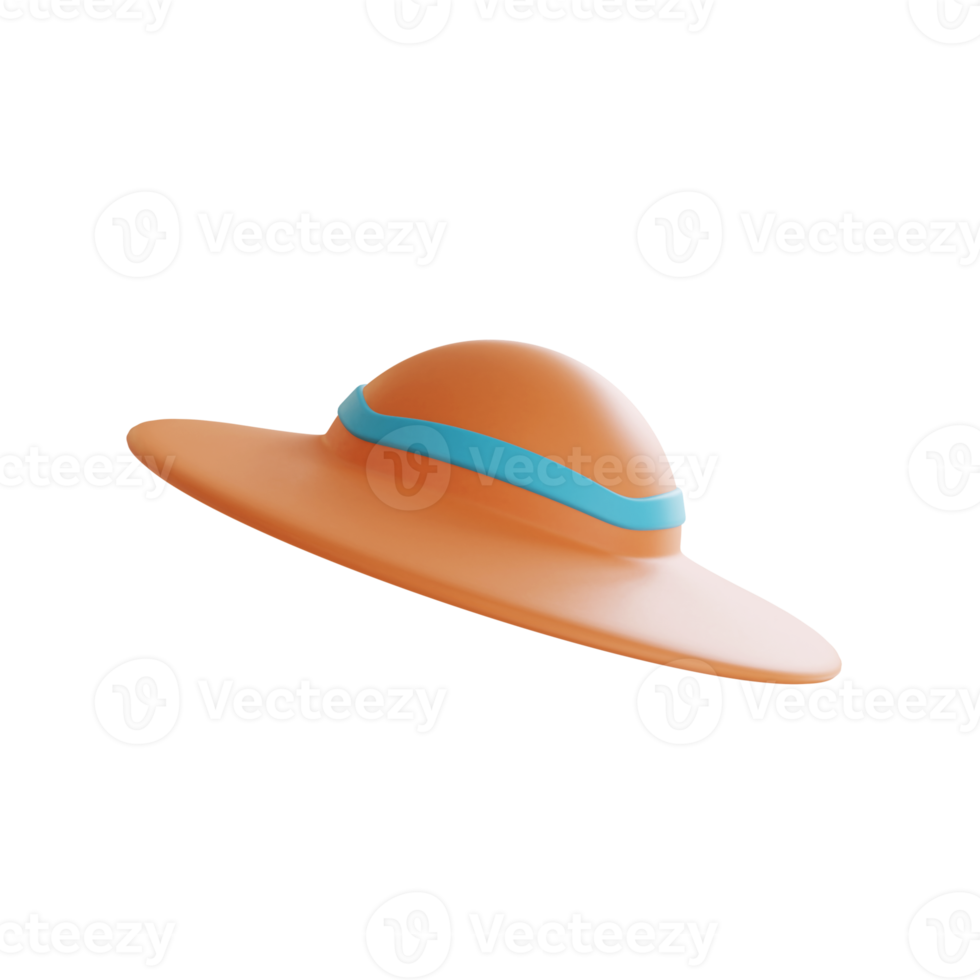 3d Beach Hat png