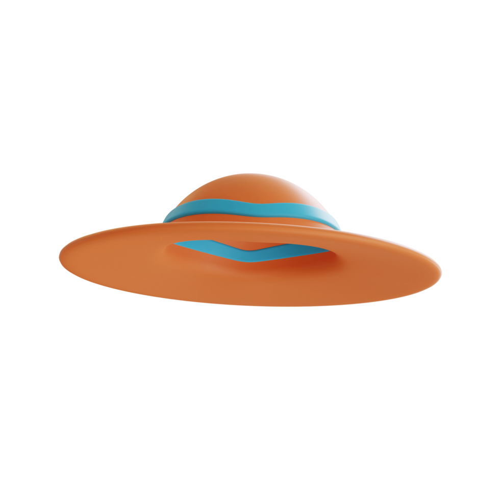 3d spiaggia cappello png