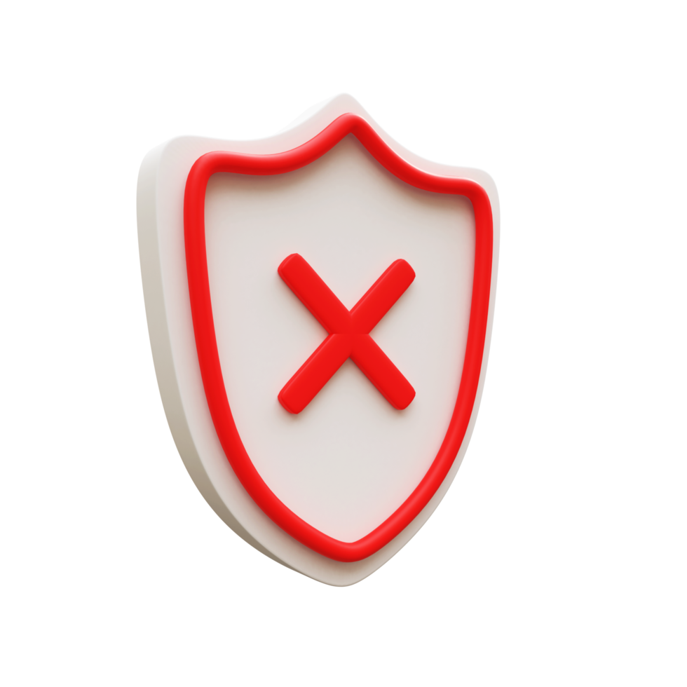 protección segura 3d png