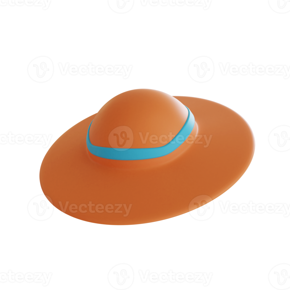 3d Beach Hat png