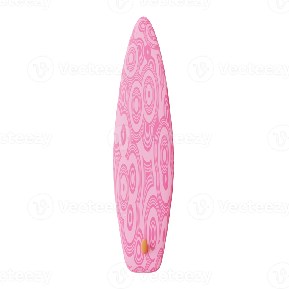 Surfing board 3d png