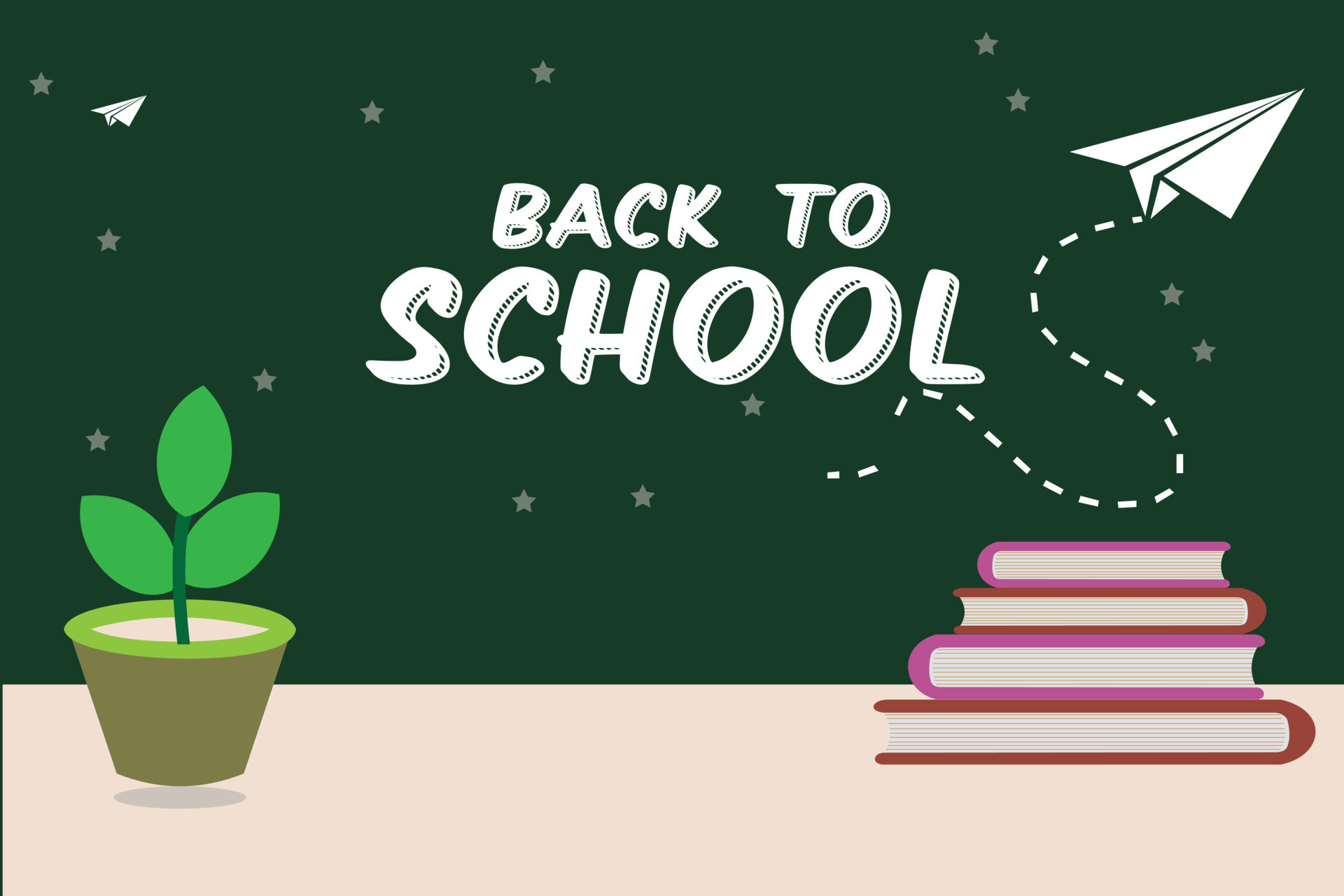 Back to school typography vector illustration colorful modern and school  items elements decoration background. 10564623 Vector Art at Vecteezy