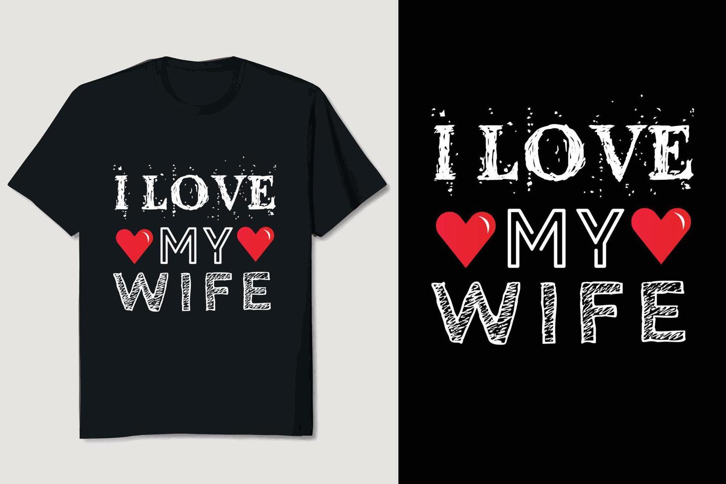 Valentine T-shirt Design vector