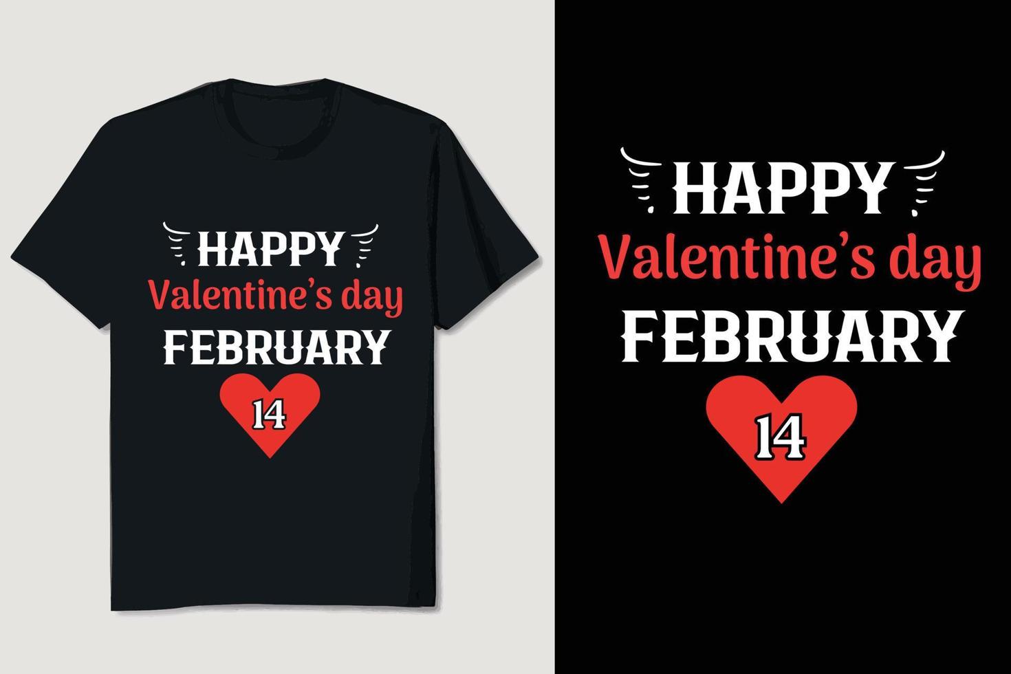 Valentine T-shirt Design vector