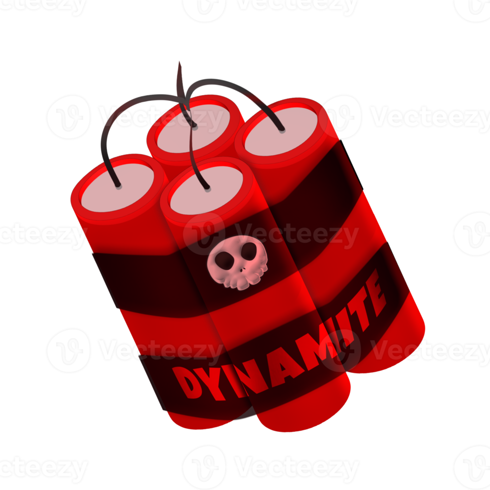 Dynamitbombe Spiel Asset 2d Symbol transparenter Hintergrund png