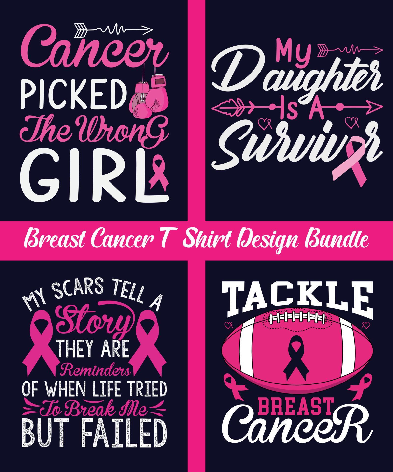 Lazy Hub Scriptv Neck Breast Cancer T Shirts - 5tlqvgp