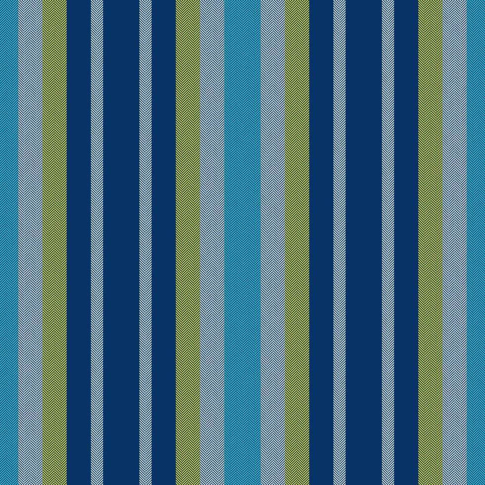 Vertical lines stripe pattern in blue. Vector stripes background fabric texture. Geometric striped line seamless abstract design.
