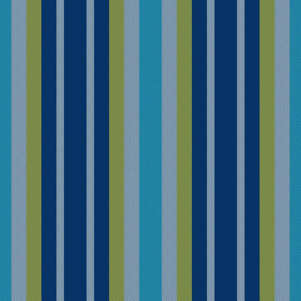 Vertical lines stripe pattern in blue. Vector stripes background fabric texture. Geometric striped line seamless abstract design.